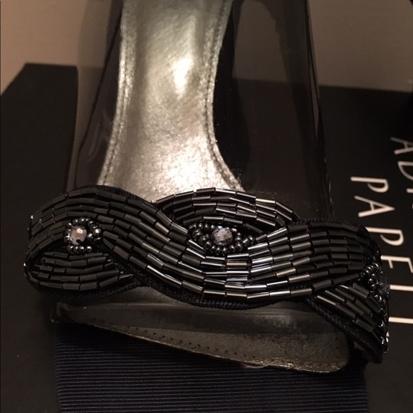 Navy blue Aerin heels by Adrianna Papell size US 9 - Picture 3 of 5